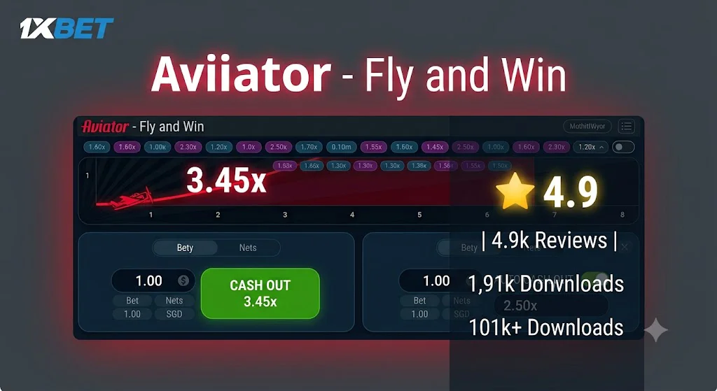 1xBet Aviator